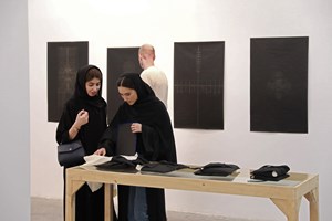 Amina Ahmed, 'Unfurling.' Pop-up Exhibition Walkthrough: Warehouse 46. Morning Notes: Day 2. FIELD MEETING Take 6: Thinking Collections (26 January 2019), in collaboration with Alserkal Avenue, Dubai. Courtesy of Asia Contemporary Art Week (ACAW).